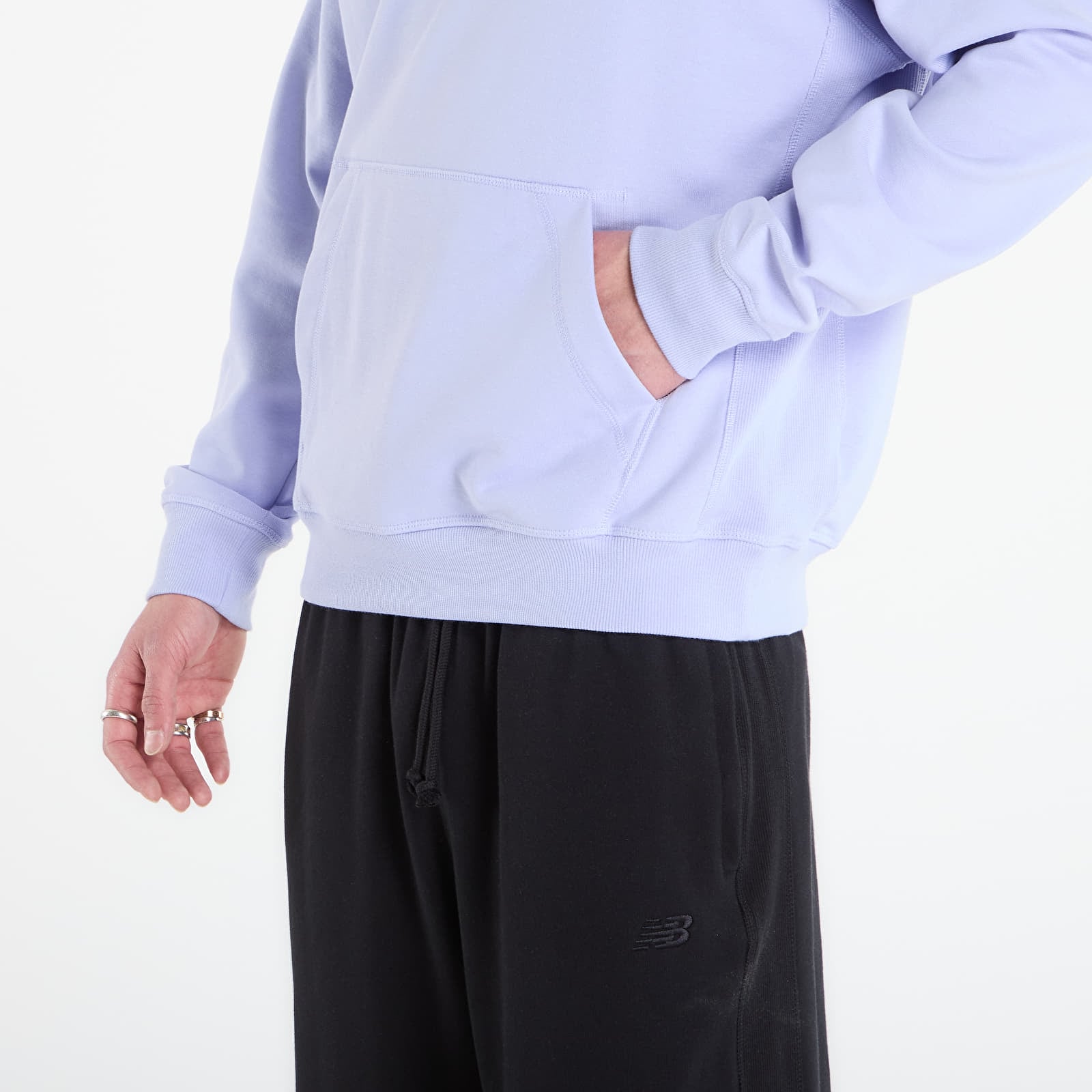 Hættetrøjer til mænd New Balance Athletics French Terry Logo Hoodie Daybreak