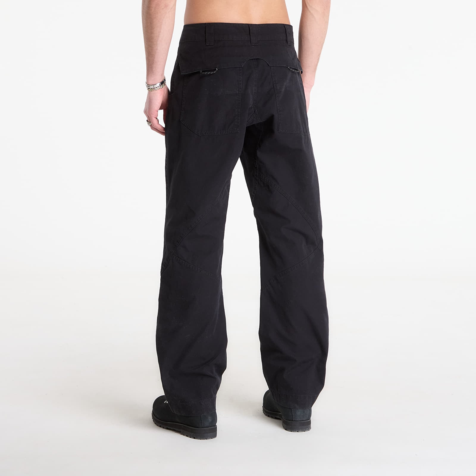 Vyriškos kelnės ROA Crimp Shaped Cotton Pants Anthracite