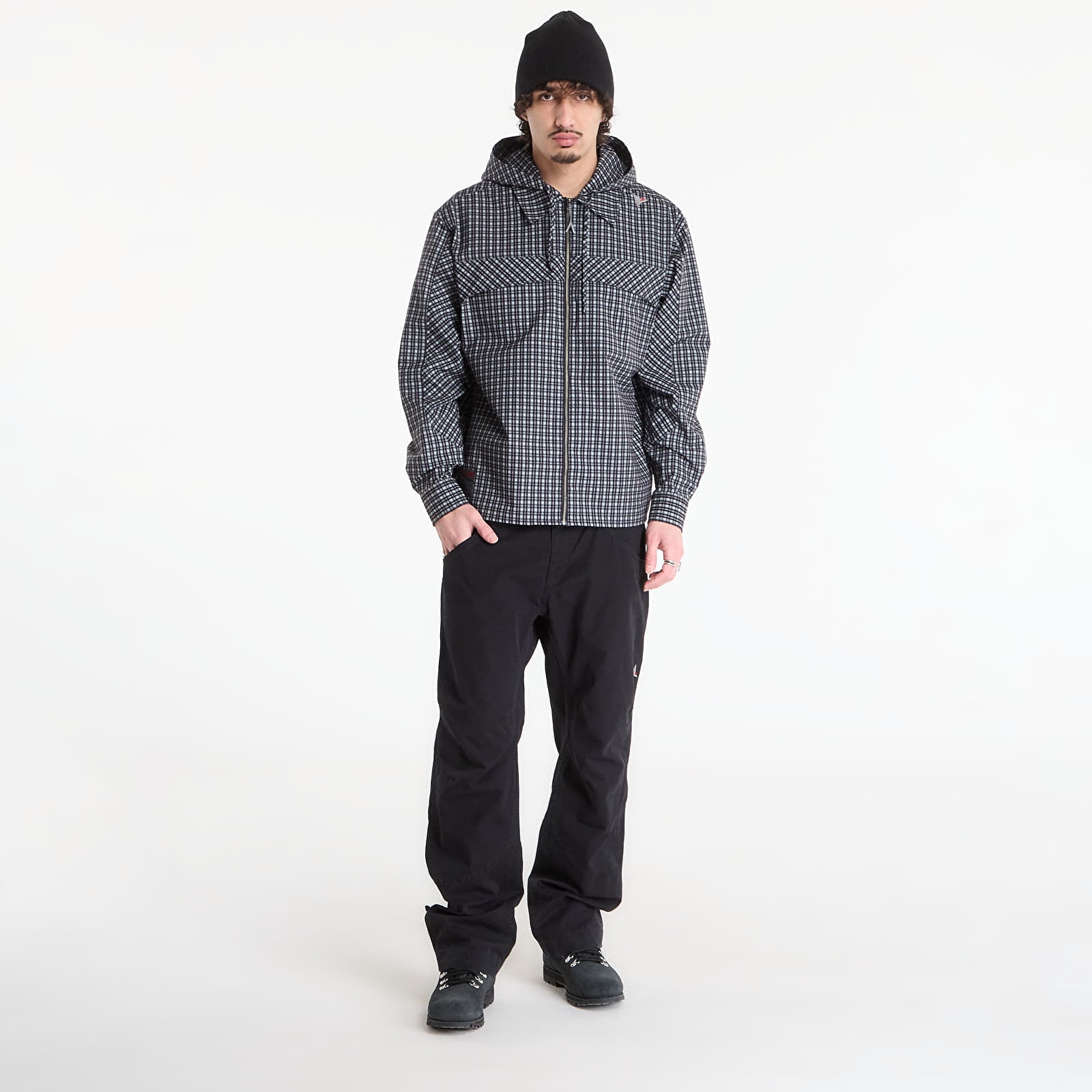 Vyriškos kelnės ROA Crimp Shaped Cotton Pants Anthracite