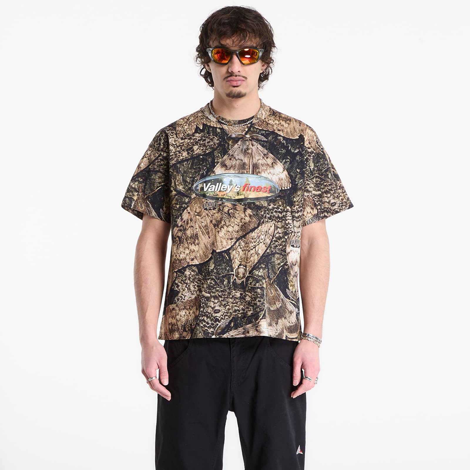 Miesten T-paidat ROA Senter T-Shirt Brown