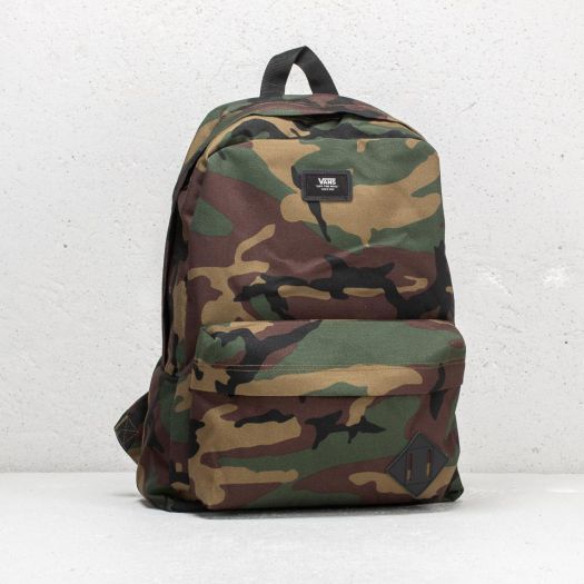 Vans old hotsell skool camo backpack