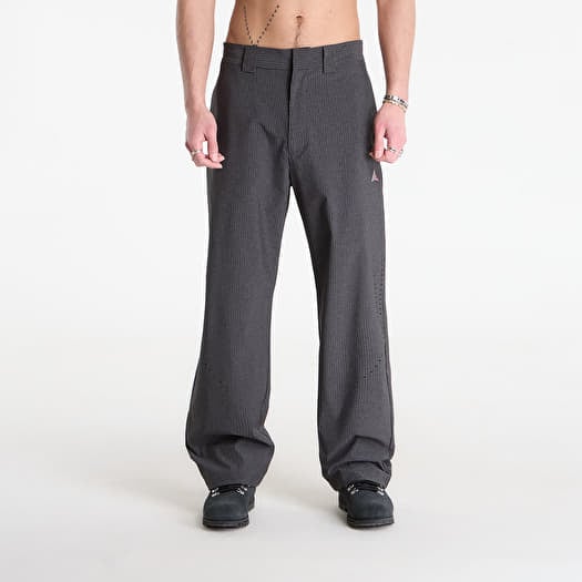 ROA Numb Pinstriped Packable Pants Black