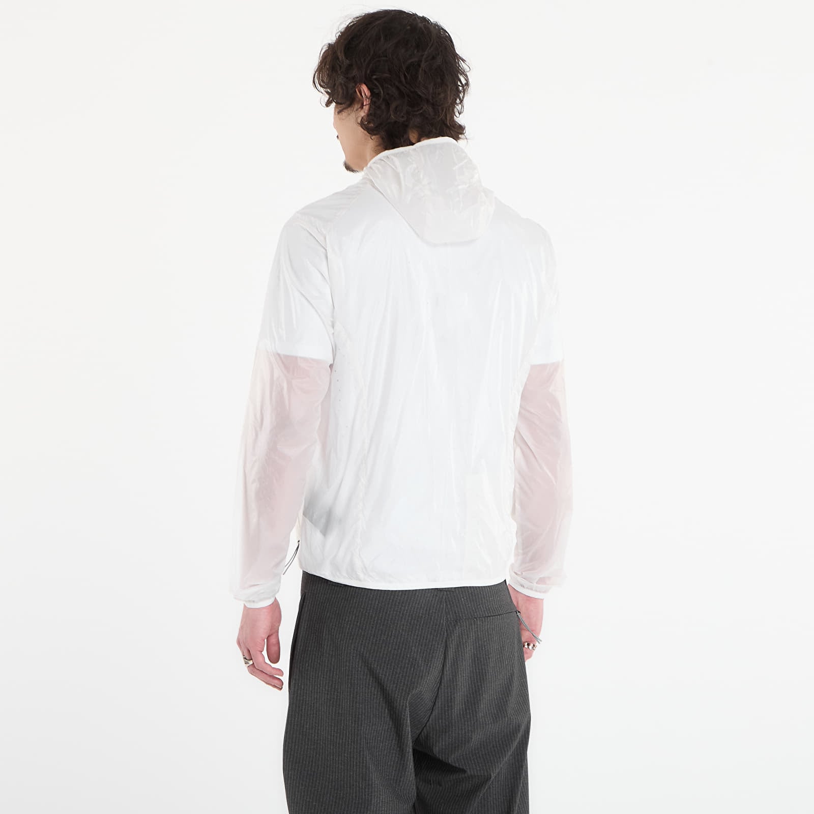 Miesten takit ROA Hue Packable Wind Jacket White