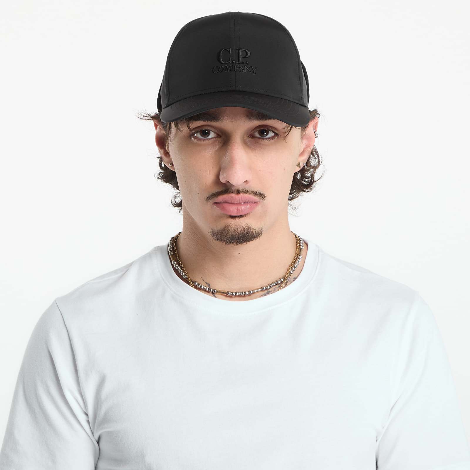 Muške šilterice C.P. Company Baseball Cap Black