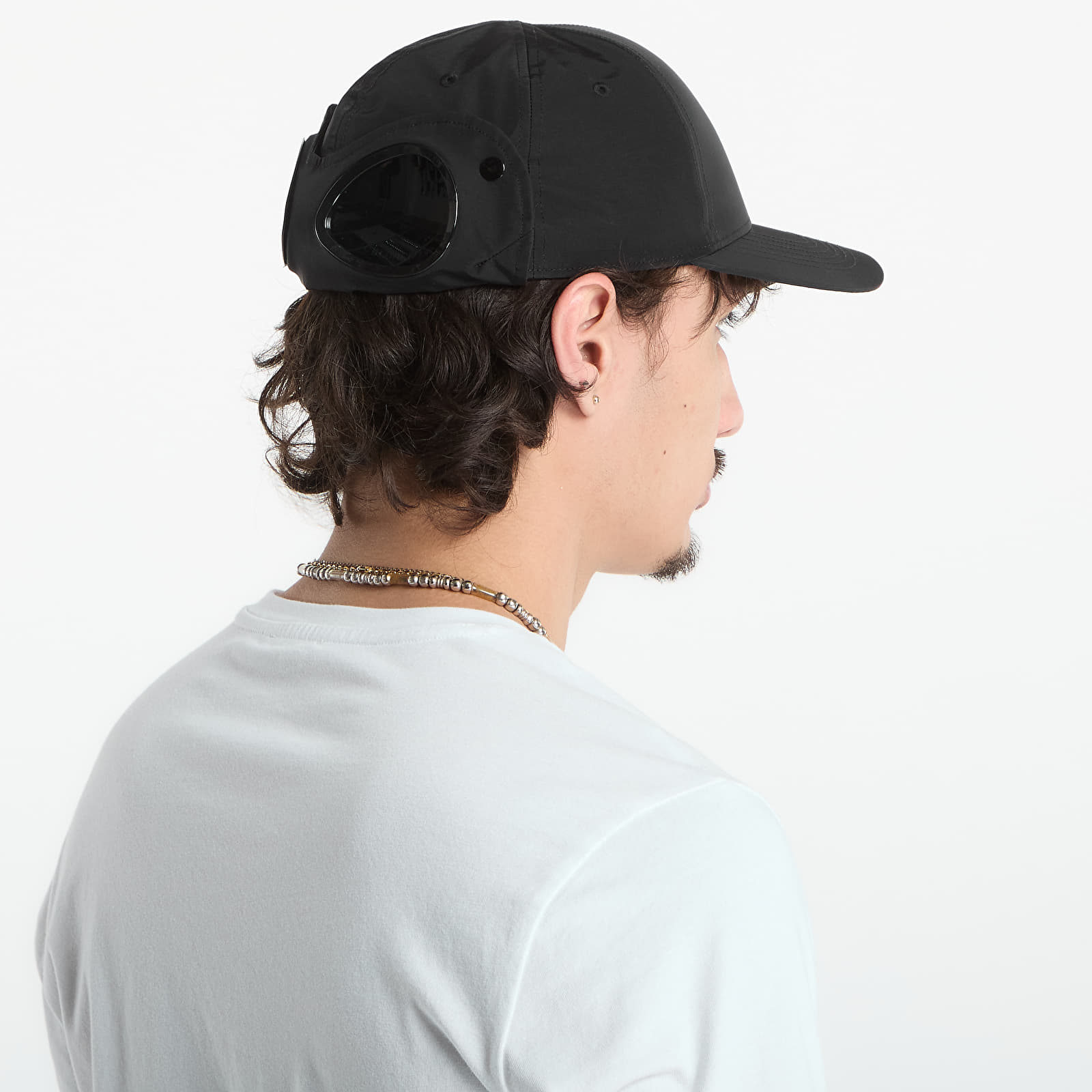 Muške šilterice C.P. Company Baseball Cap Black
