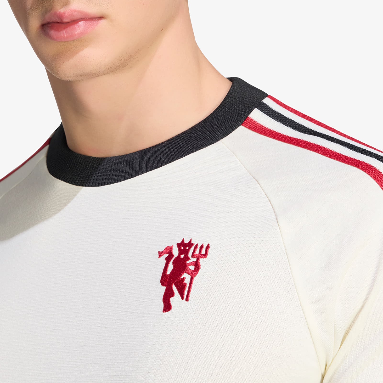 T-shirts adidas Mufc Og Ls Off White