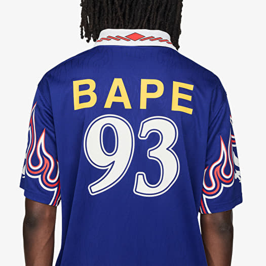 Jerseys adidas x BAPE Ssl Flame Jerse Japblu (KF4914) | Footshop