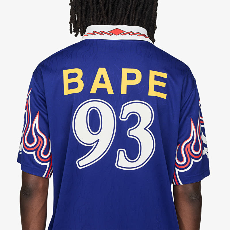 adidas Ssl Flame Jersey Bape® Japanblue | Footshop