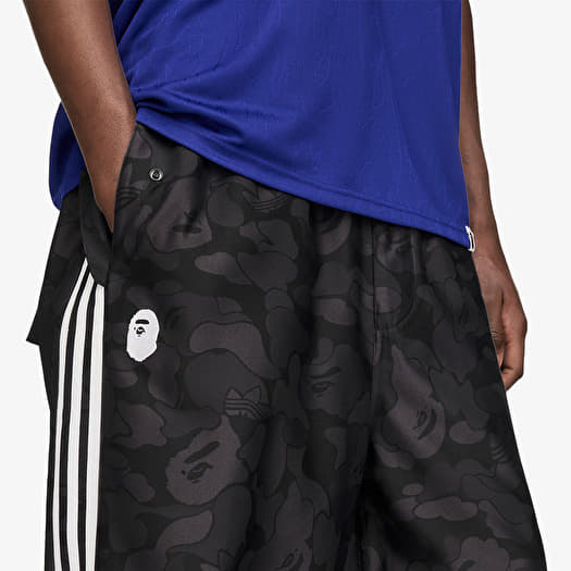 Men's trousers adidas x BAPE Jacquard Pants Black (KF4918) | Footshop