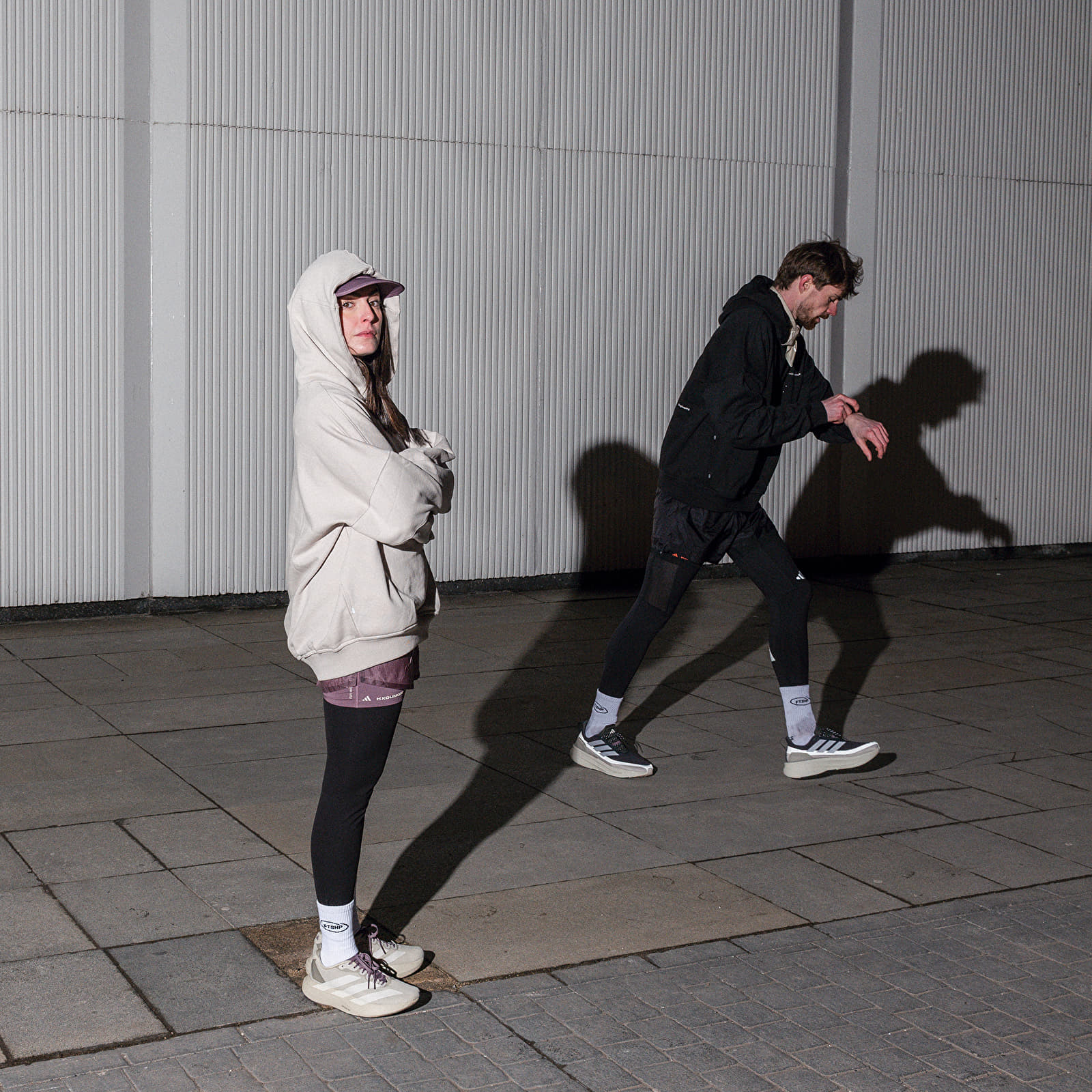 Жіноче взуття adidas x Hermanos Koumori Adizero Evo Sl Woven Putty Grey/ Alumina/ Shadow Fig