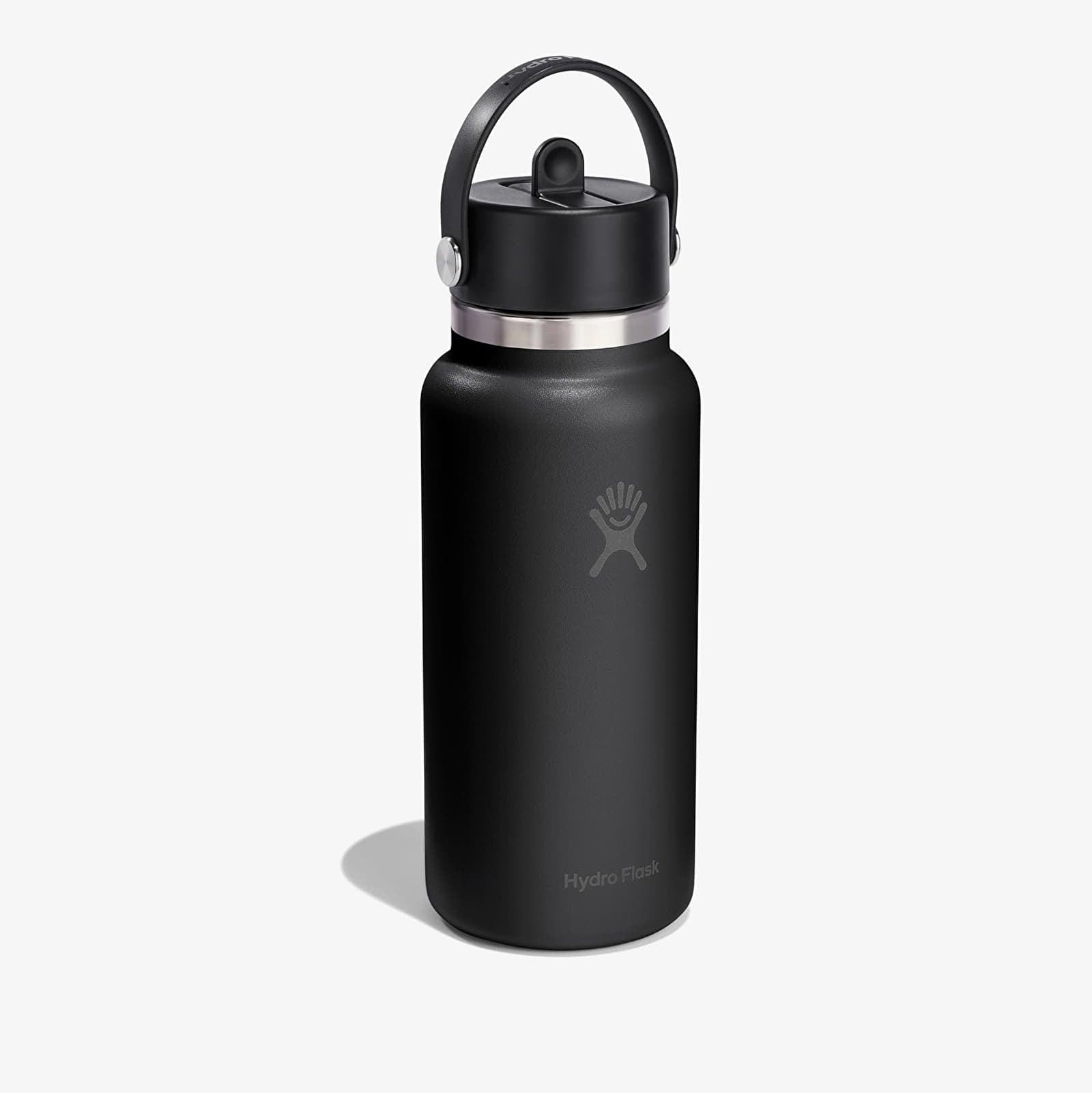 Trinkflaschen Hydro Flask 946ml Wide Flex Straw Cap Black