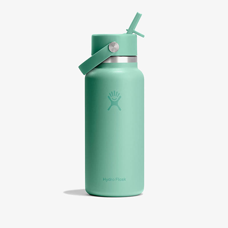 Bottle Hydro Flask 946ml Wide Flex Straw Cap Mermaid Green