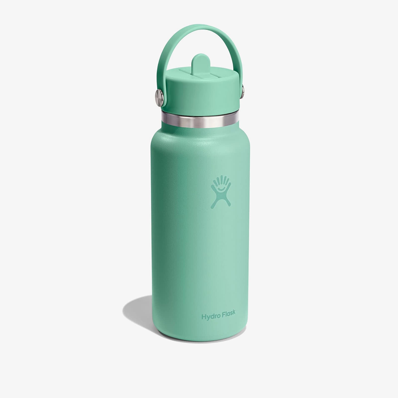 Trinkflaschen Hydro Flask 946ml Wide Flex Straw Cap Mermaid Green