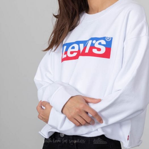 Levi s Graphic Raw Cut Crewneck