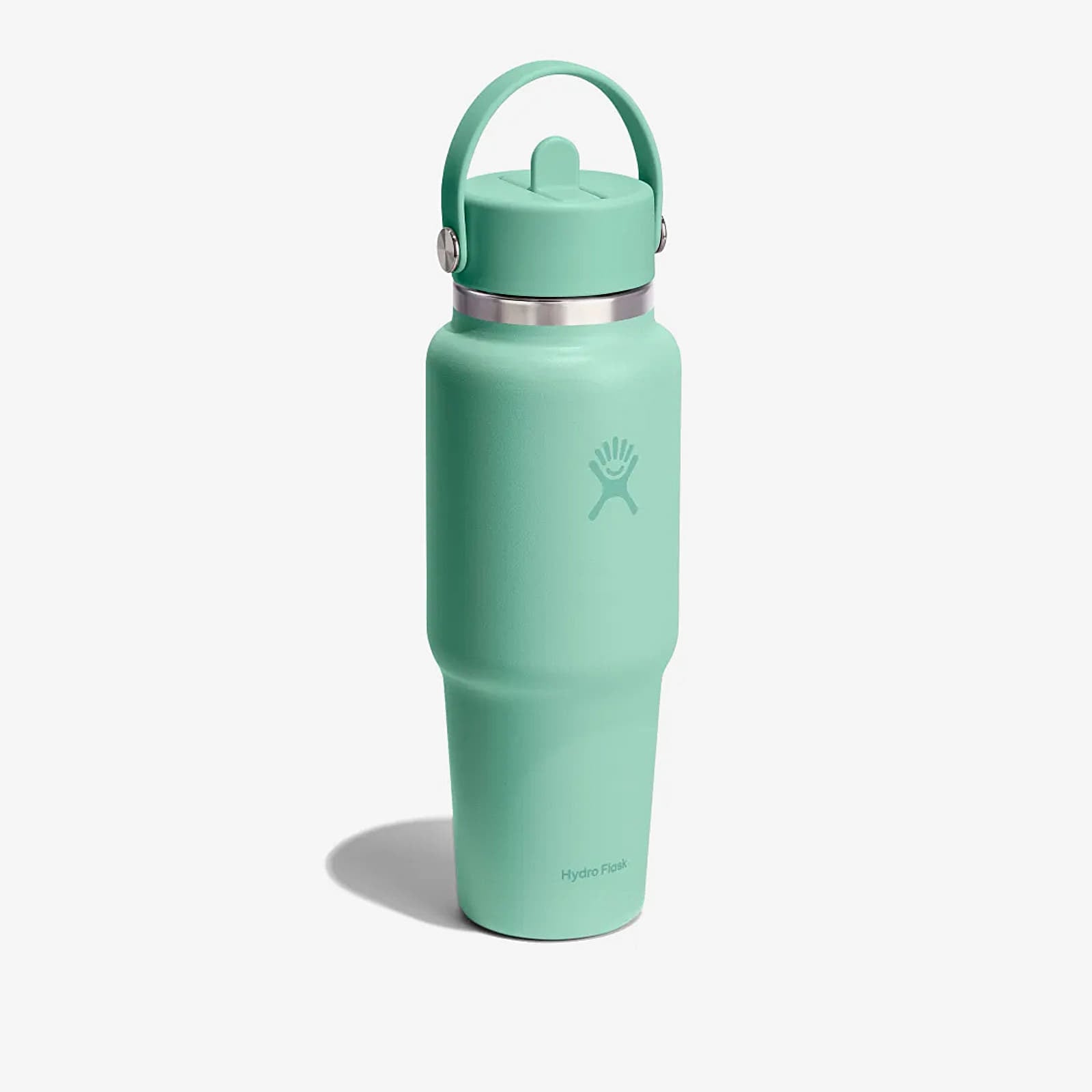 Trinkflaschen Hydro Flask 946ml Wide Flex Straw Travel Bottle Mermaid Green