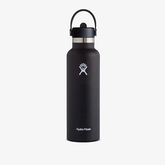 Garrafa Hydro Flask 621ml Standard Flex Cap Black