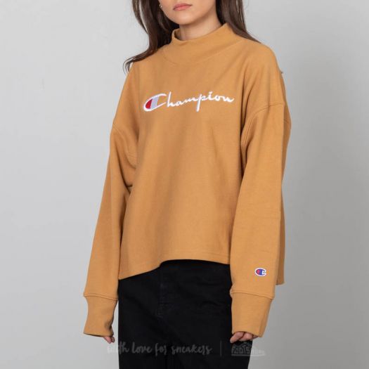 Champion high neck sweatshirt store