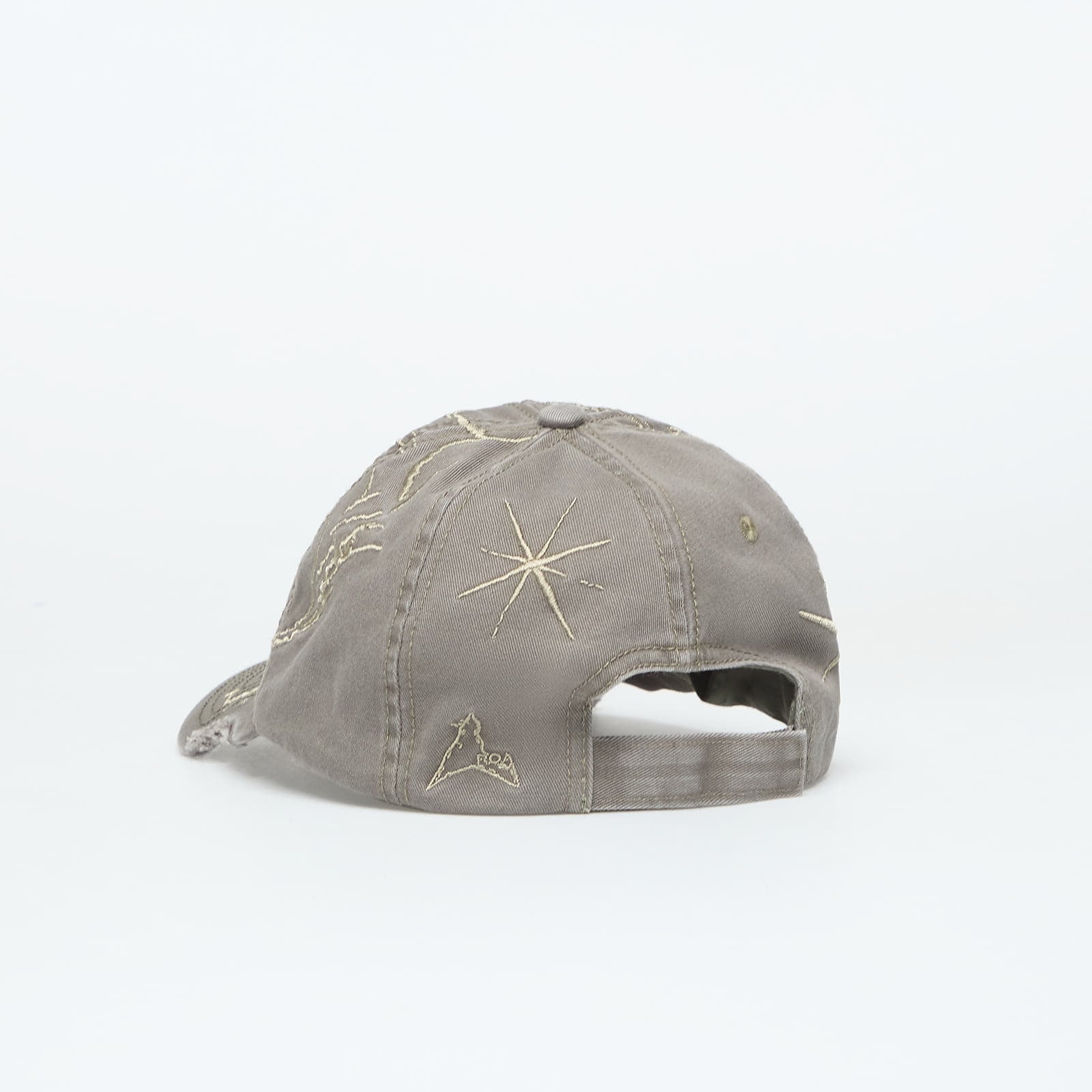 Mützen für Männer ROA Ryli Embriodered 6 Panel Cap Sage Green