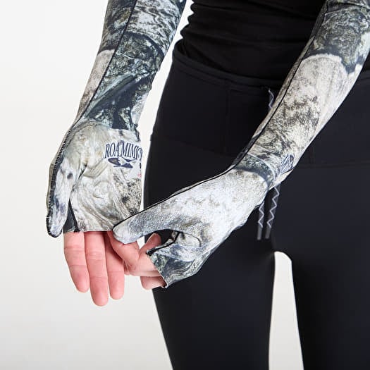 Handschuhe ROA Tatli UPF Plus 50 Arm Sleeves Brown