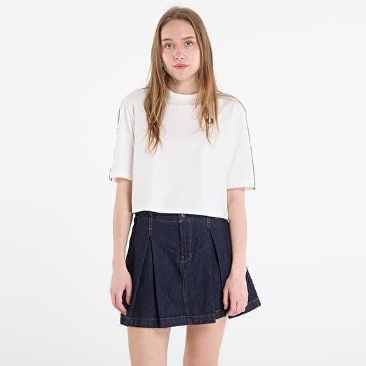 FRED PERRY Taped T-Shirt Snow White