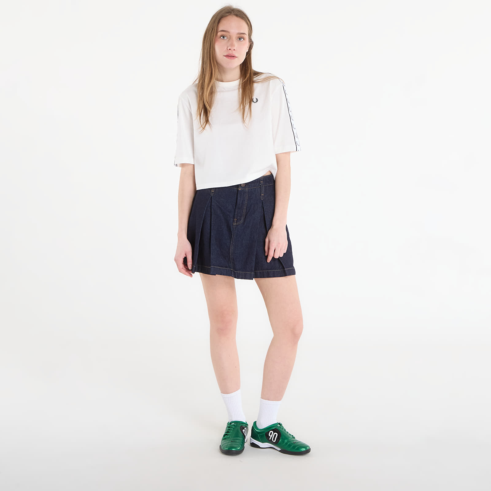 T-shirts FRED PERRY Taped T-Shirt Snow White