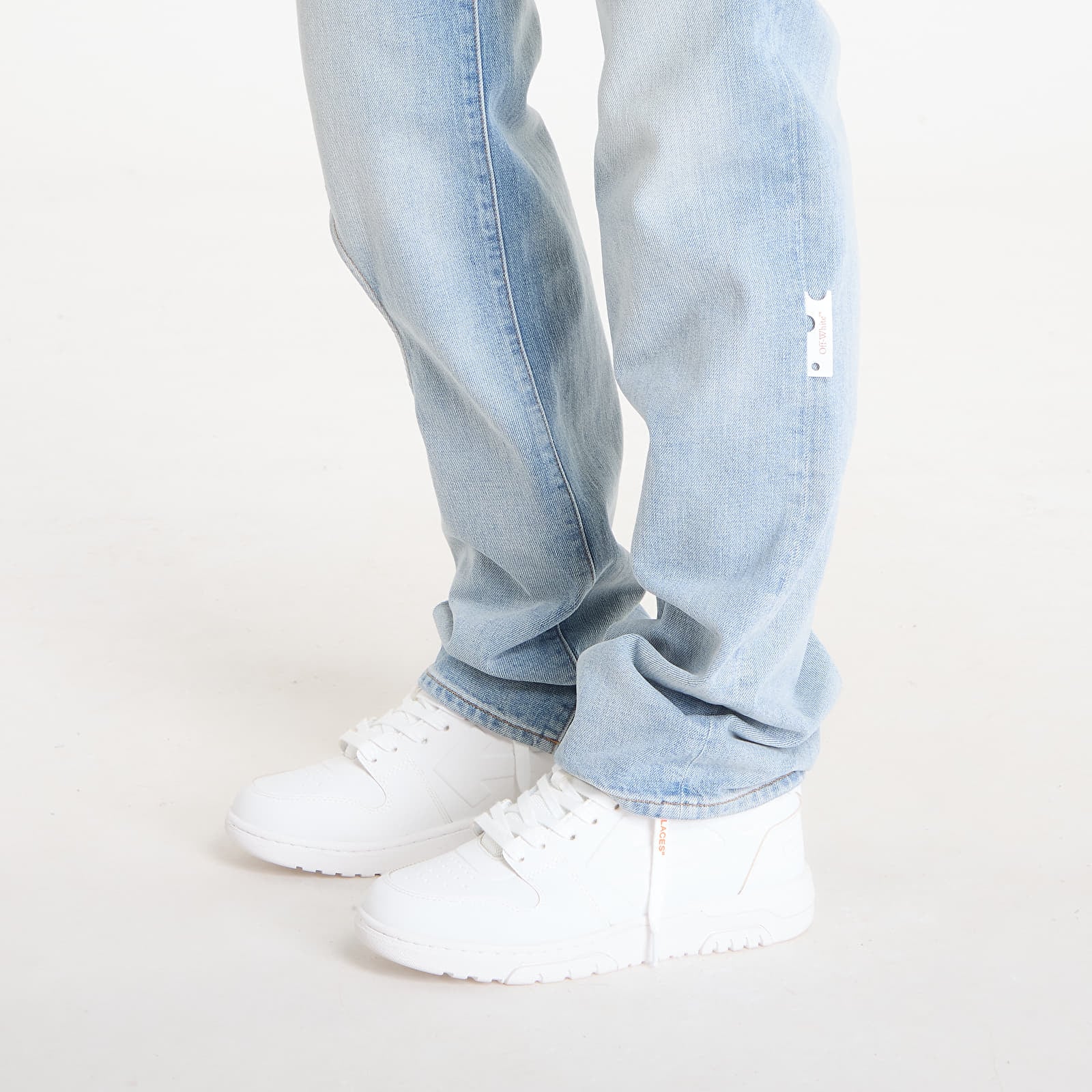 Spijkerbroeken Off-White New Meteor Denim Pants Bleach/ No Color