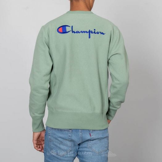 Aqua champion sweatshirt sale