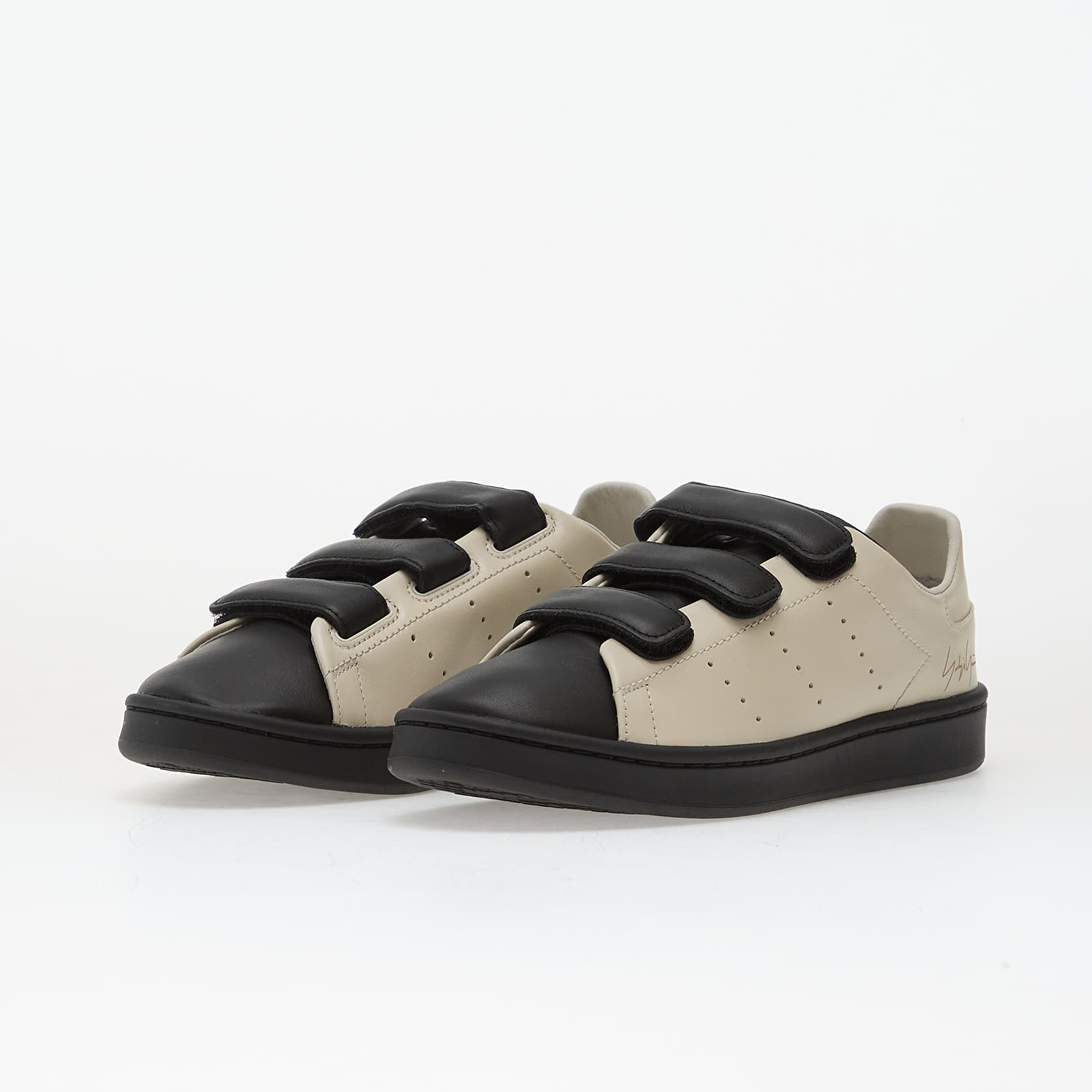 Men's shoes Y-3 Stan Smith Hook-And-Loop Alumina/ Alumina/ Black
