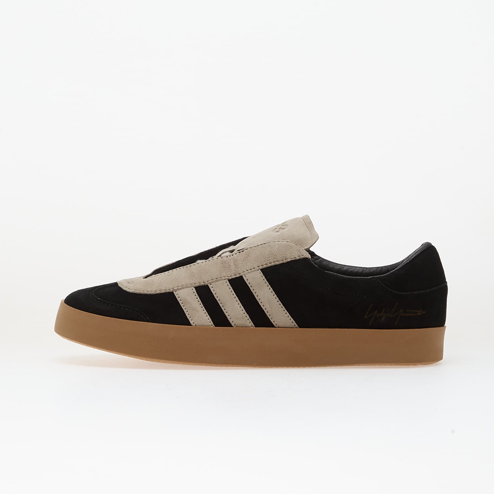 Pánske tenisky a topánky Y-3 Gazelle Black/ Black/ Light Brown