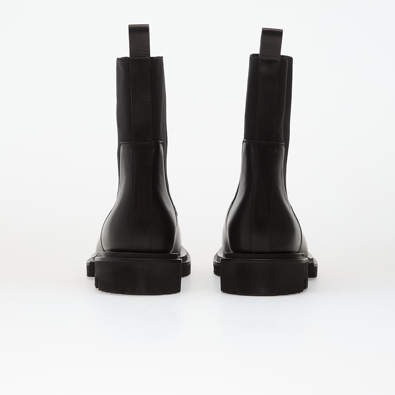 Sko til mænd Rick Owens DRKSHDW Leather Boots - Beatle Gabe Black
