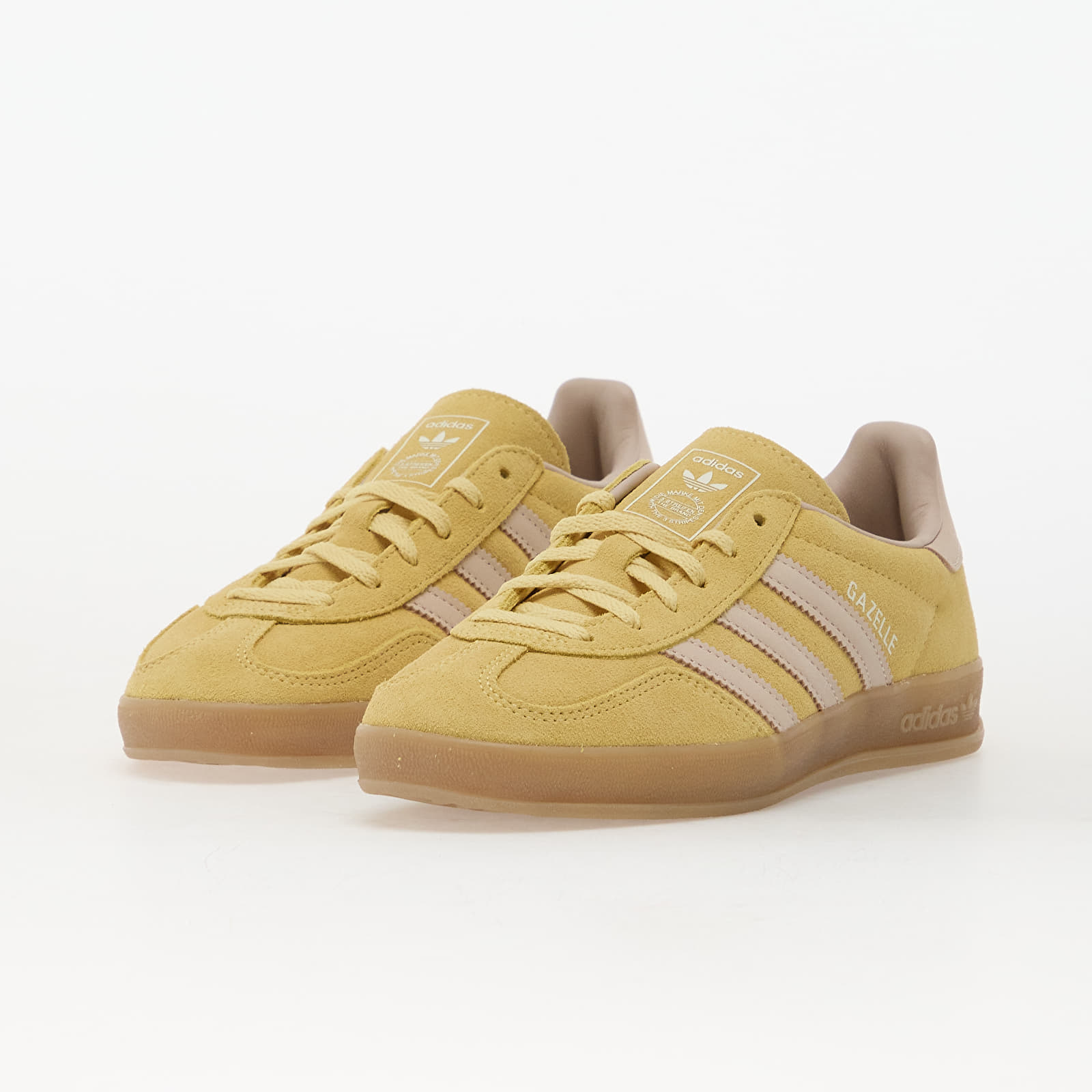 Γυναικεία παπούτσια adidas Gazelle Indoor Almost Yellow/ Wonder Quartz/ Gum5
