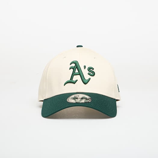 Mütze New Era 9FORTY MLB Colour Block Oakland Athletics Cream/ Green