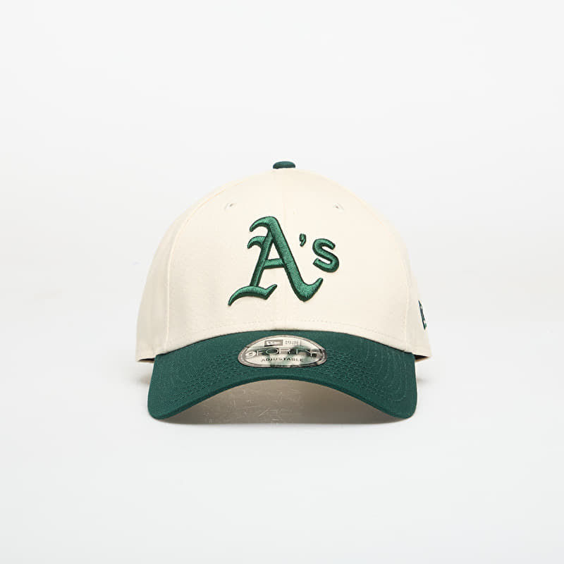 New Era 9FORTY MLB Colour Block Oakland Athletics Cream/ Green