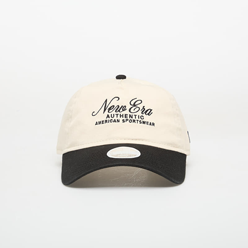 New Era 9TWENTY Aframe Light Cream/ Black