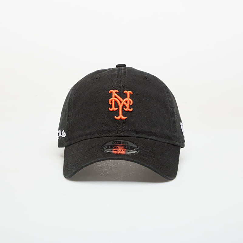 New Era 9TWENTY MLB Washed Script New York Mets Black
