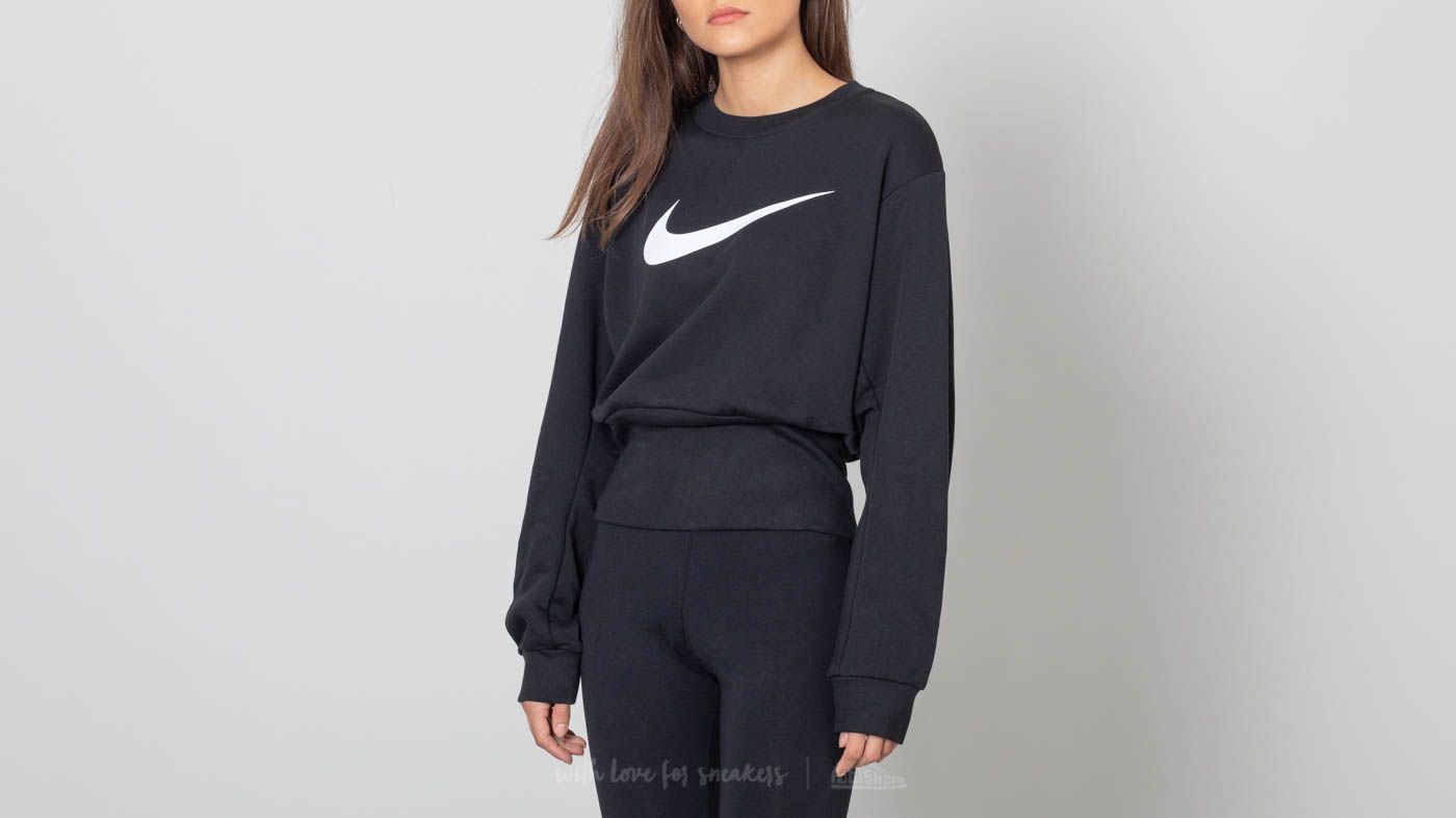 Sweatjacken und Sweatshirts Nike Sportswear Swoosh Crewneck Black