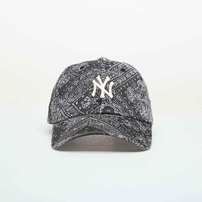 New Era 9TWENTY New York Yankees MLB Washed Paisley Black