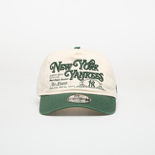 New Era 19TWENTY MLB New York Yankees Light Cream/ Cilantro Green
