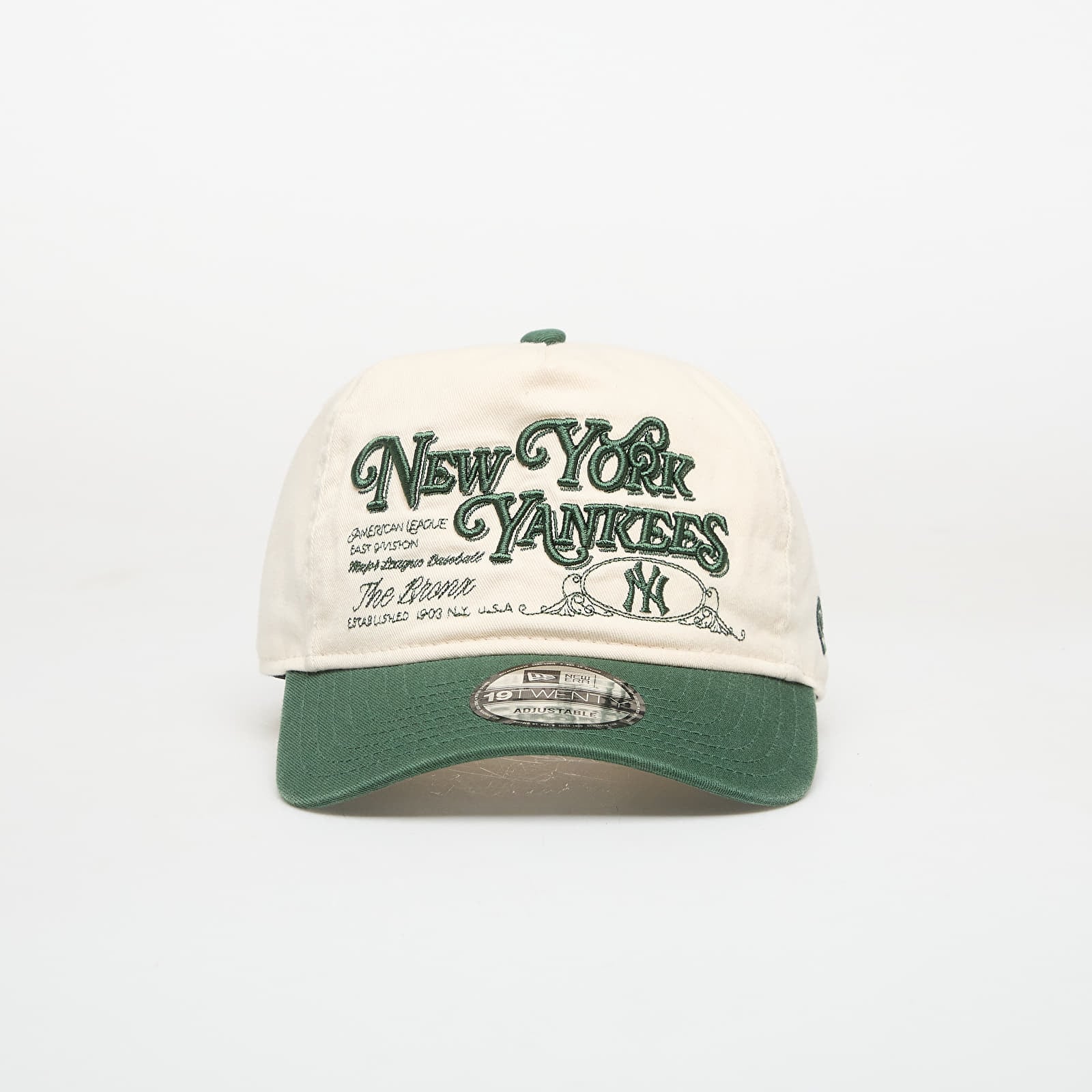 Šiltovky New Era 19TWENTY MLB New York Yankees Light Cream/ Cilantro Green