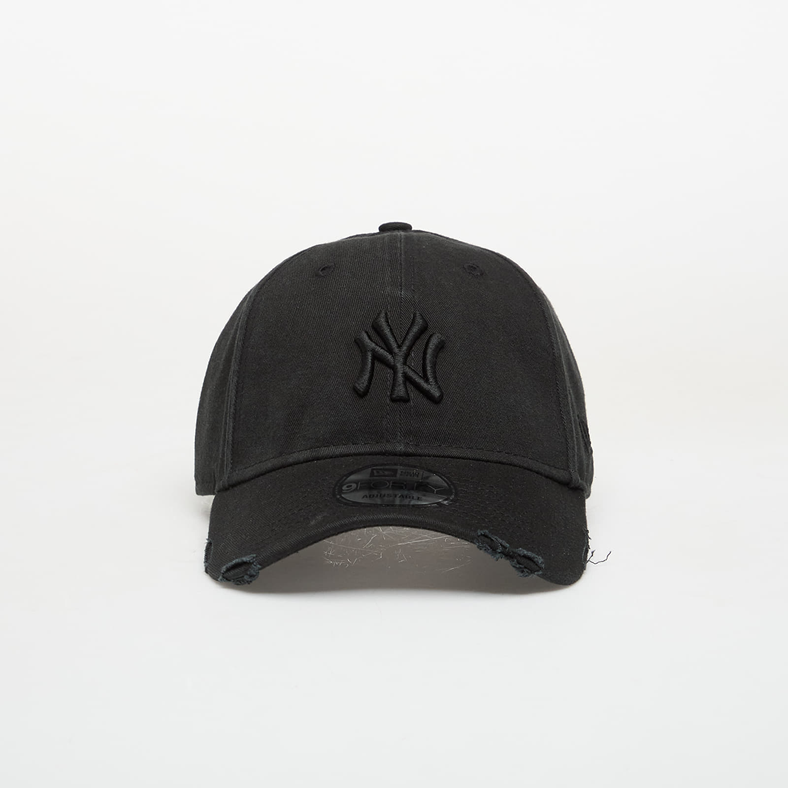 Capac New Era 9FORTY MLB Wash Distress New York Yankees Black Universal