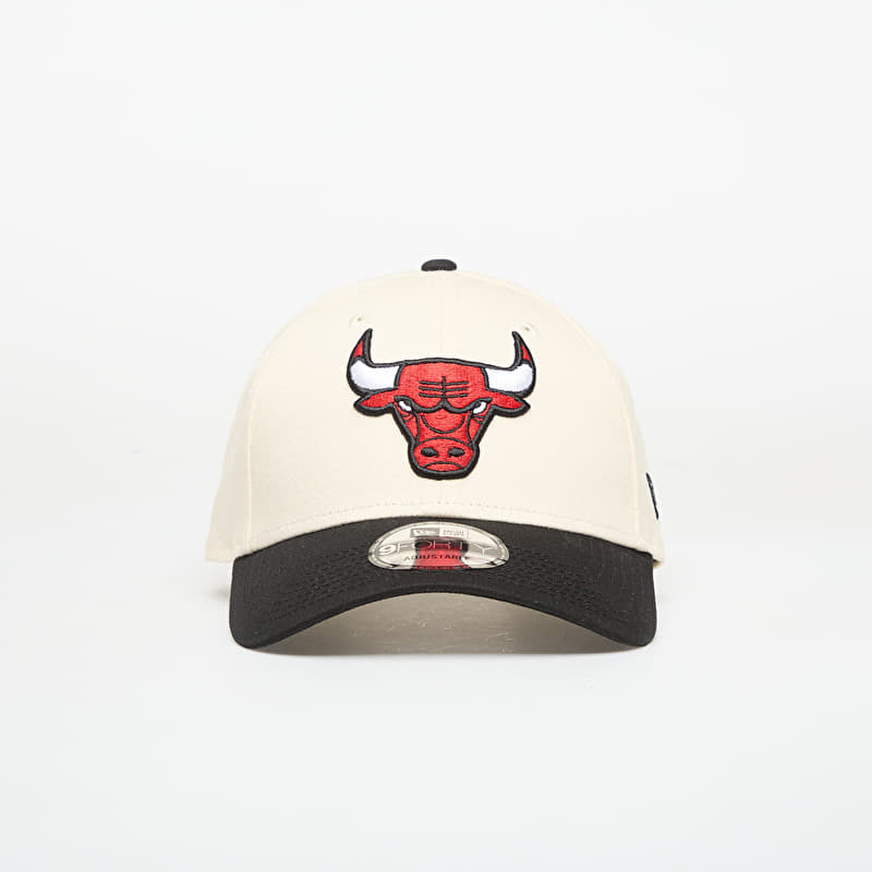 Tappo New Era 9FORTY Chicago Bulls NBA Colourblock Light Cream/ Official Team Color