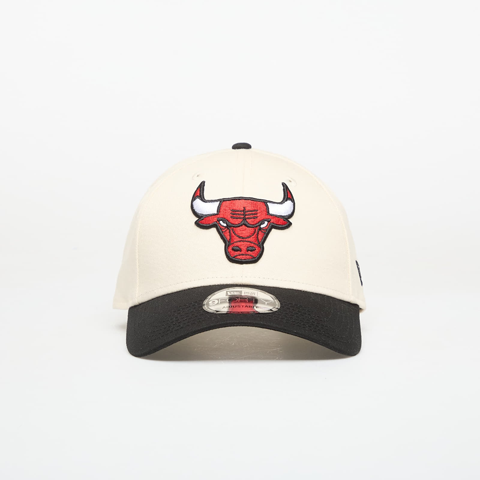 Caps New Era 9FORTY Chicago Bulls NBA Colourblock Light Cream/ Official Team Color