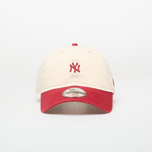 Šiltovka  New Era 9TWENTY New York Yankees MLB Mini Logo Light Cream/ Pinot Red