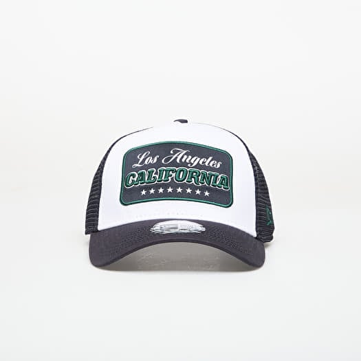 New Era 9FORTY Af Trucker Location Patch Navy/ Optic White