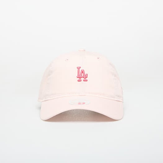 Hætte New Era 9TWENTY Los Angeles Dodgers MLB Washed Mini Pastel Pink