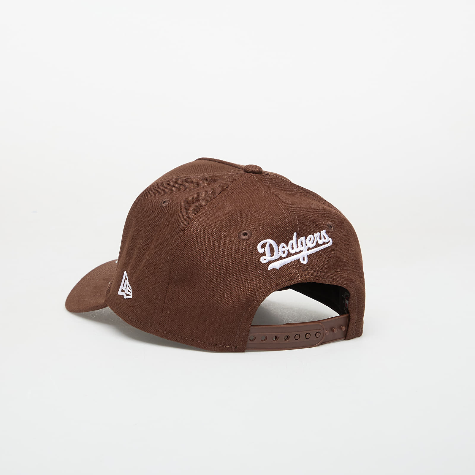 Čepice New Era 9FORTY Aframe Mlb Outline Script Los Angeles Dodgers Brown