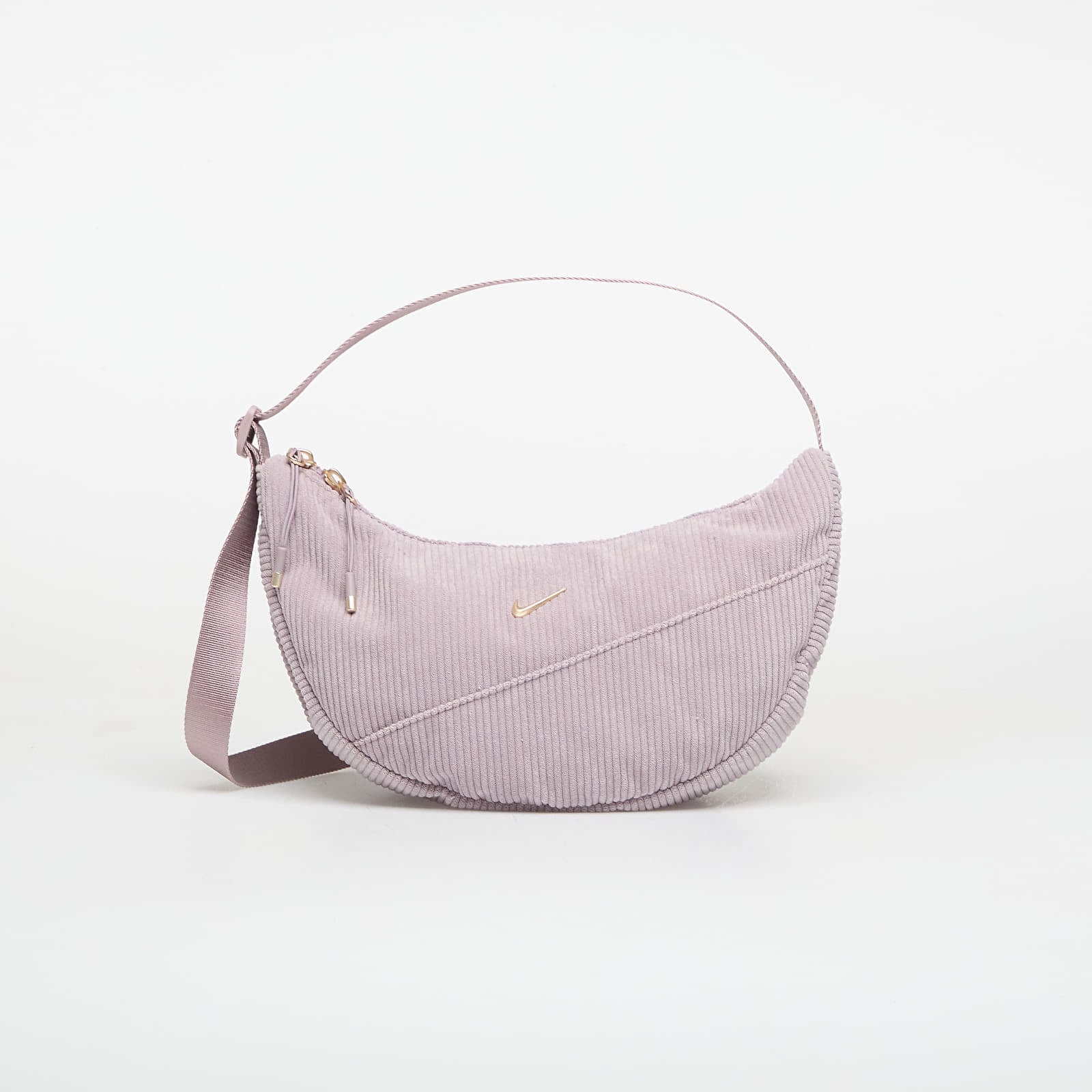 Męskie torby na ramię Nike Aura Crescent Crossbody Bag (4L) Lt Violet Ore/ Lt Trnsprnt Gld