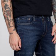 Levis 511 zebroid top