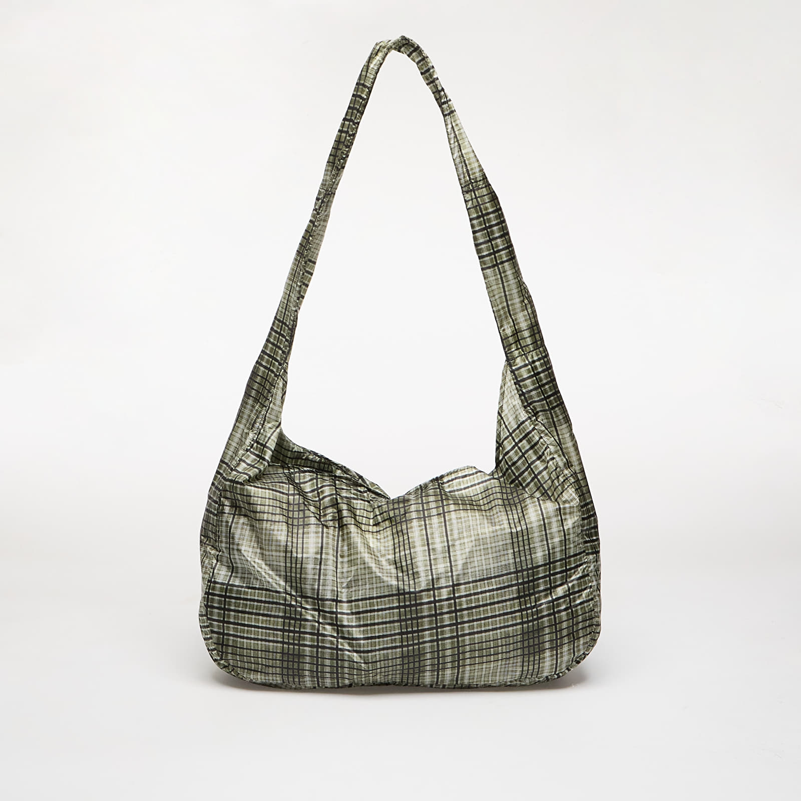 Men's Shoulder Bags ROA LAKI Packable Knot Bag Black/ Green