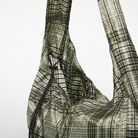 Men's Shoulder Bags ROA LAKI Packable Knot Bag Black/ Green